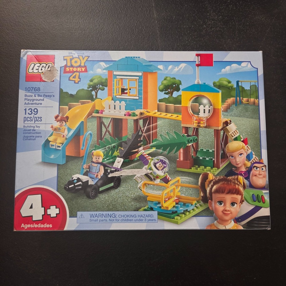 Lego Toy Story 4 Buzz & Bo Peeps Playground Adventure Sealed 139pcs Disney Pixar